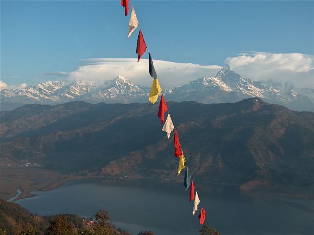 Fewa lake and Himalaya accommodation and resorts